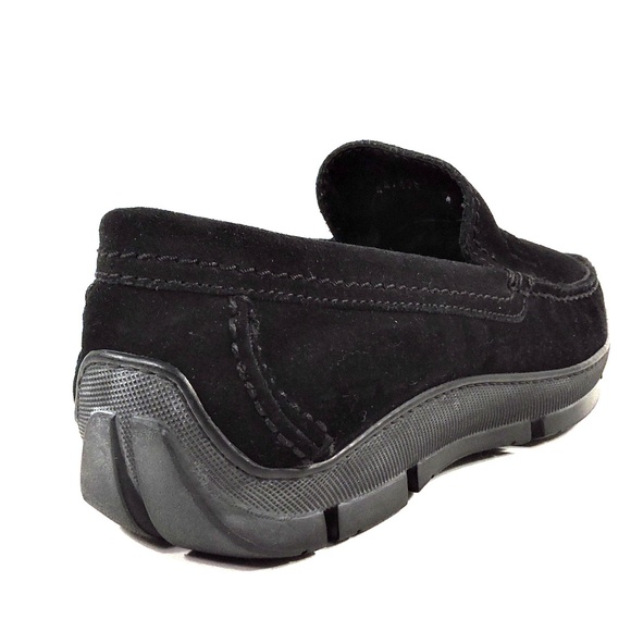 Baldinini??Men\'s Black Suede Winter Loafers 41.5